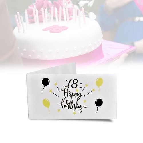 Bigliettini compleanno - 18°,