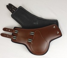 Cappellini Prestige posteriori in vera pelle/foderati in neoprene taglia M e L tobacco