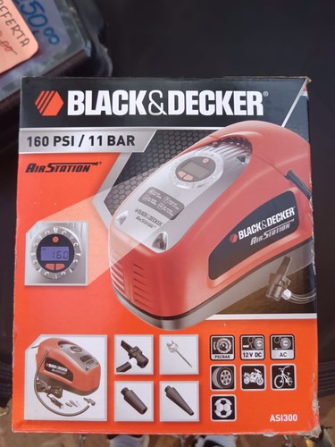 Compressore portatile black - compressore,
