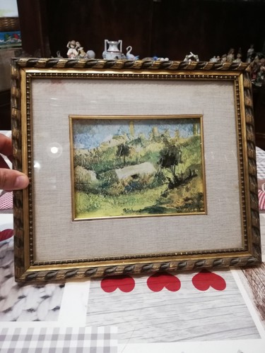 Quadro paesaggio pittore - paesaggio,