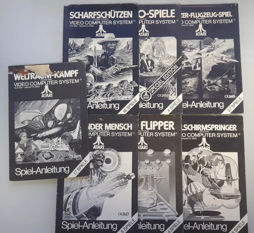 Manuale istruzioni atari vcs - istruzioni,