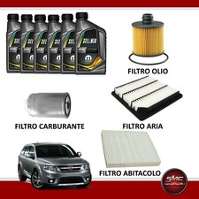 Kit tagliando Fiat Freemont 2.0 JTD Multijet 103 120 kw 6lt olio Selenia WR 5w30