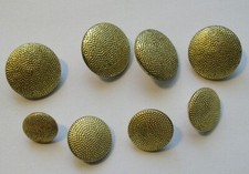 WW2 WH LW KM ELITE 8 PZ RARI BOTTONI PER UNIFORME DA GENERALE GIACCA SCHIRMUTZE