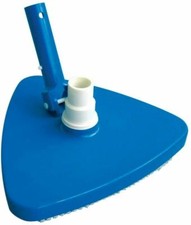 Aspirafango Triangolare Robusto 26cm per pulizia angoli piscina attacchi 32-38mm