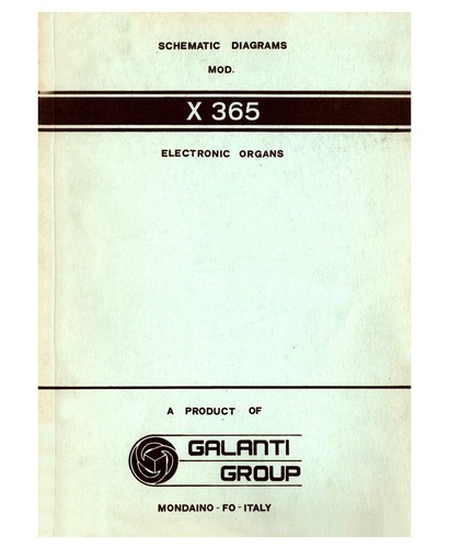 Gem 365 service manual - x-365,