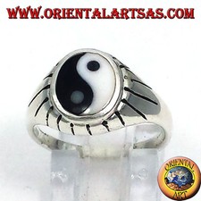 Anello Yin Yang Tao In Argento