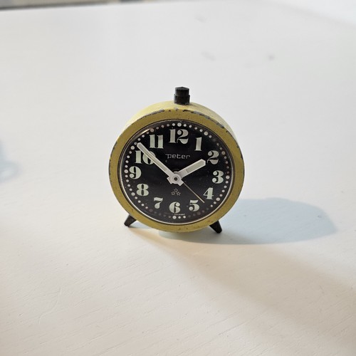 Vintage orologio sveglia peter - vintage,