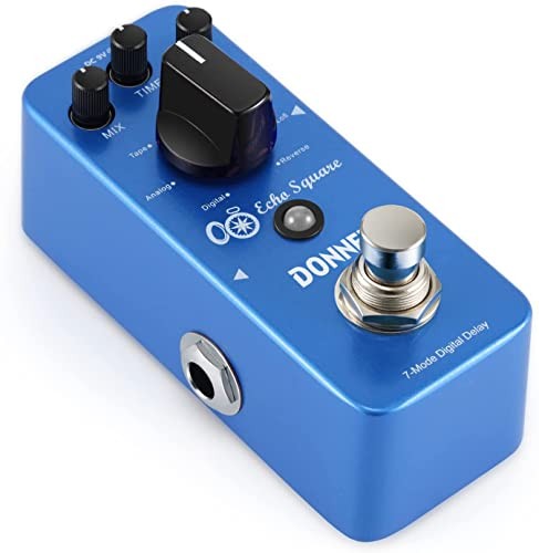 Donner echo square delay pedal - square,