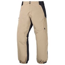 BURTON Mens 2026 Snowboard Snow - Reserve 2L Relaxed Pants - Summit Taupe/Black