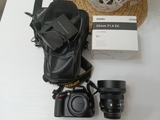 Nikon D5100 + obiettivo Sigma Art 30mm 1.4 e borsa 