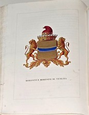 1843 ARALDICA STEMMA FAMIGLIA