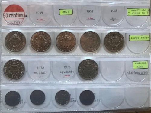 Scegli costa rica centimos - rica, 50