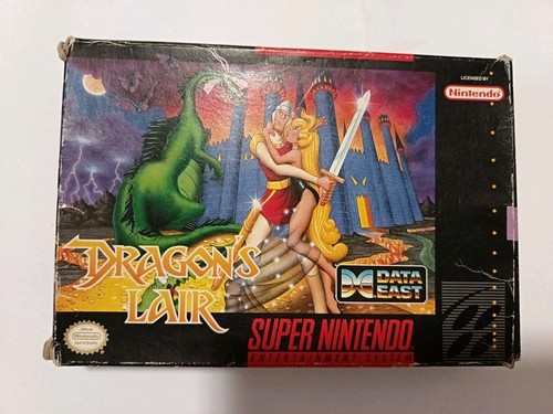 Dragon lair snes - lair, scatola