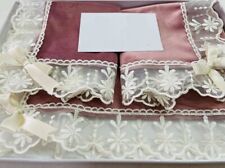 Centrini Tris in Velluto Pizzo