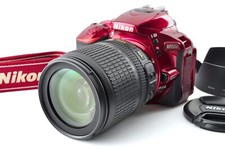 Nikon D5500 Red AF-S DX