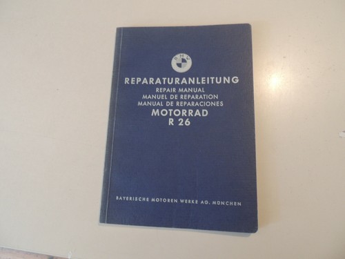 Bmw r26 manuale officina - bmw,
