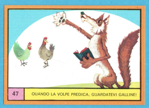 Proverbi edis 1969 figurina - proverbi-edis, 1969-figurina