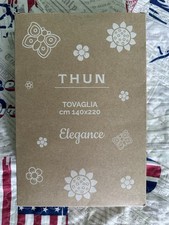 Tovaglia Thun Elegance Jakala Mad in Italy Tavola 100% Cotone Collezione 2025 