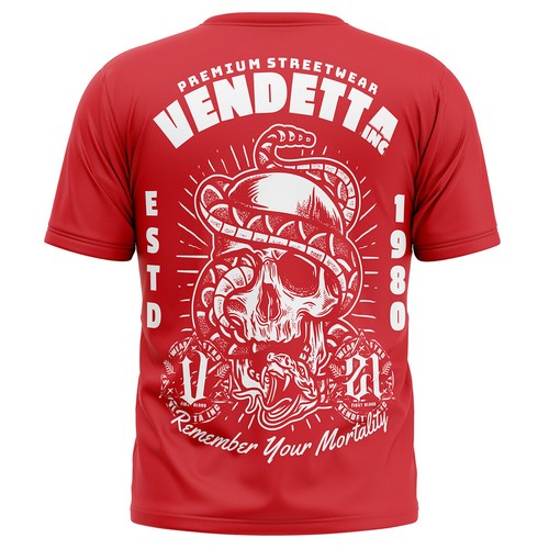 Vendetta inc maglia uomo - vendetta, inc.