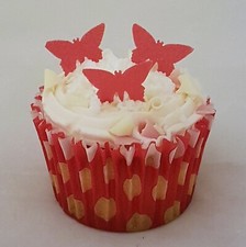36 x mini topper per farfalle