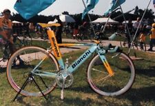 Foto vintage Ciclismo, Pantani, Bianchi, 1998, stampa 21 x 15 cm