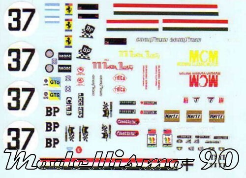 Decal ferrari 365 - 365, gtb/4