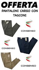 Pantaloni Uomo Cargo con