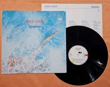 LP + Inner Testi PAOLO CONTE - AGUAPLANO Prima Stampa Europea 1987