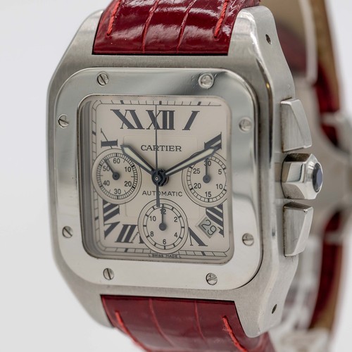 Cartier santos 100xl ref 2740 - cartier,