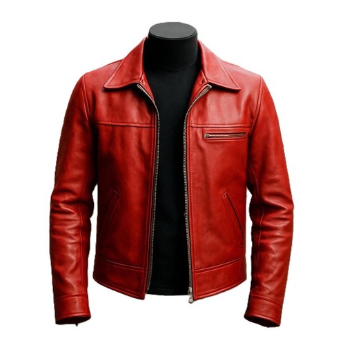 Giacca uomo rosso cafe racer - cafe,