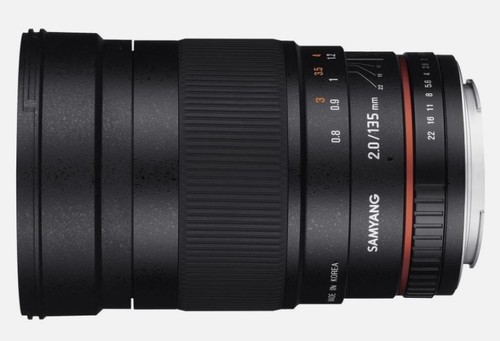 Samyang obiettivo reflex 135mm - obiettivo,