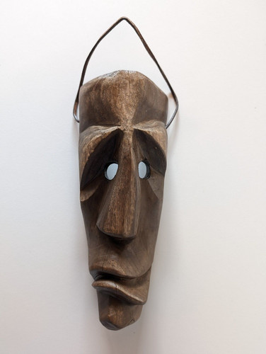 Maschera mamuthones parete - maschera,