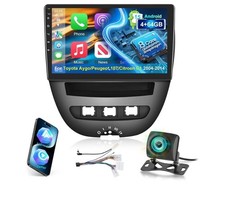 4G+64G 8 Core Qualcomm X Autoradio Toyota Aygo/Peugeot 107/Citroen C1 2004-2014