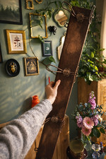 Attaccapanni antico in legno e