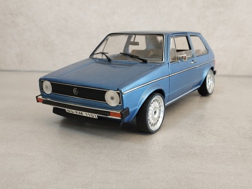 Golf blu metallizzato - vw,