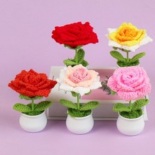 Fiori lavorati maglia - lavorati,