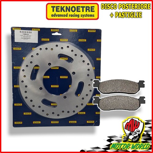 Kit disco freno posteriore - disco,