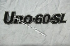 FIAT UNO 60 SL SCRITTA SIGLA