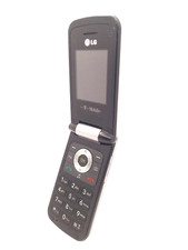 Tastiera cellulare LG GB220 schermo danneggiato sbloccato retro flip argento funzionante