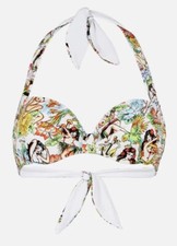 MC2 SAINT BARTH REGGISENO bralette costume tatoo print tg. XL