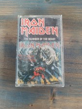 MUSICASSETTA IRON MAIDEN THE NUMBER OF THE BEAST EMI 1982-Q33