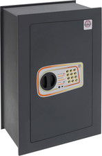 Domus DL/7 Cassaforte a Muro, Serratura Elettronica, Grigio Scuro