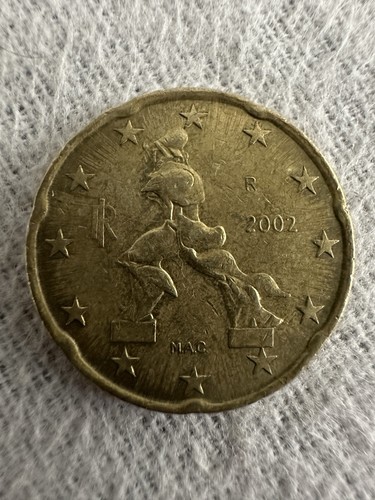 Moneta centesimi euro r - moneta, di