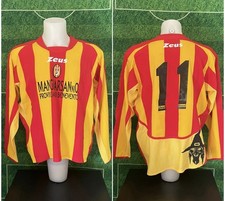 Maglia F.C.S. BENEVENTO calcio MATCH WORN Zeus 2004 2005