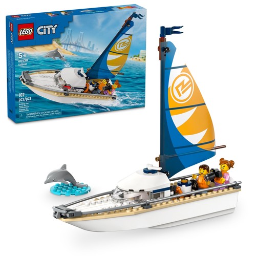 Lego city barca vela - barca, a