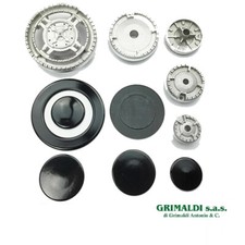 ARISTON HOTPOINT KIT 5 BRUCIATORI +PIATTELLI SPARTIFIAMMA 4 FUOCHI+TRIPLA CORONA