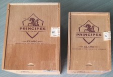 Principes Scatole Sigari Coppia in Legno Caraibi