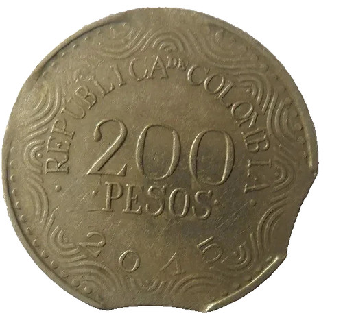 Colombia 200 monete - colombia,