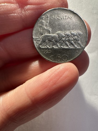 Centesimi 1925 leoni regno - 1925,
