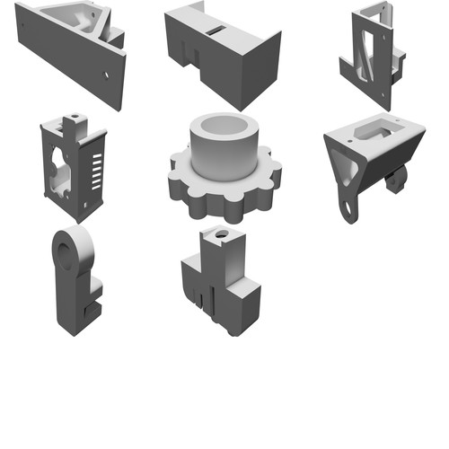 Kit telaio macchina cnc - kit, per